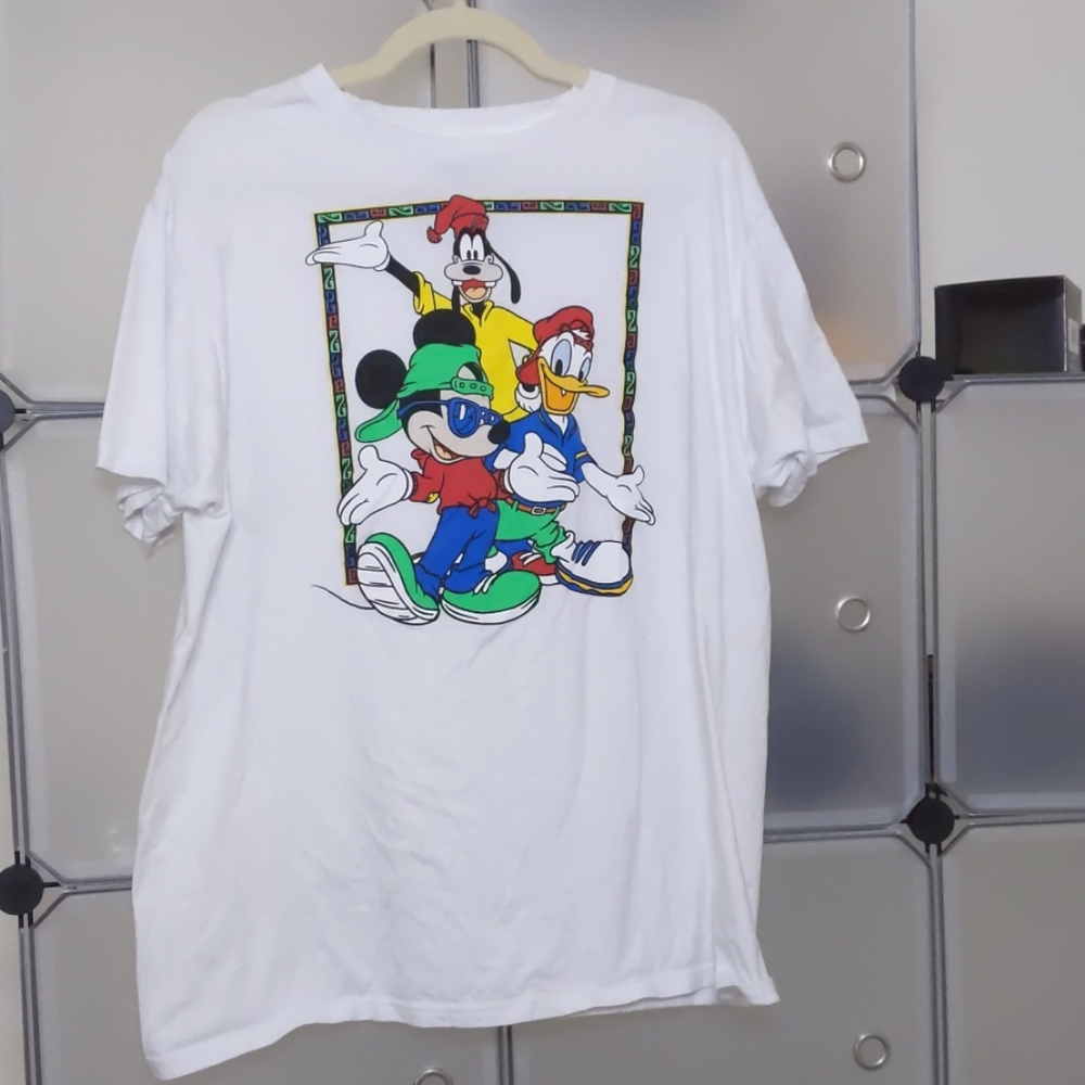 Disney Vintage Style Mickey Donald Goofy Shirt